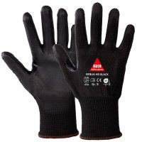 Schnittschutzhandschuhe Genua HD Black