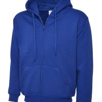 UC504 Adults Classic Full Zip Hooded Sweatshirt