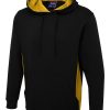 UC517 Two Tone Hooded Sweatshirt