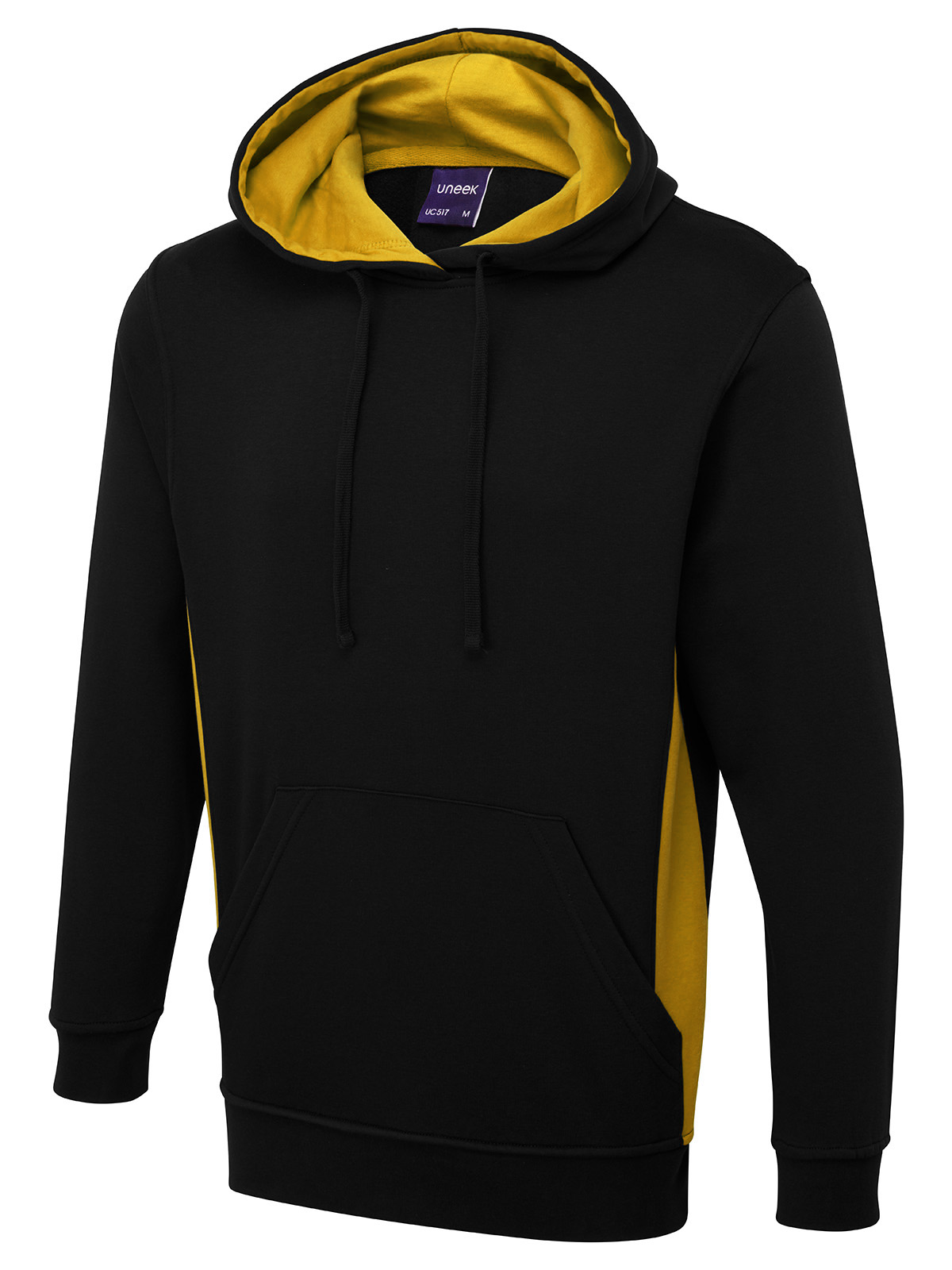 UC517 Two Tone Hooded Sweatshirt