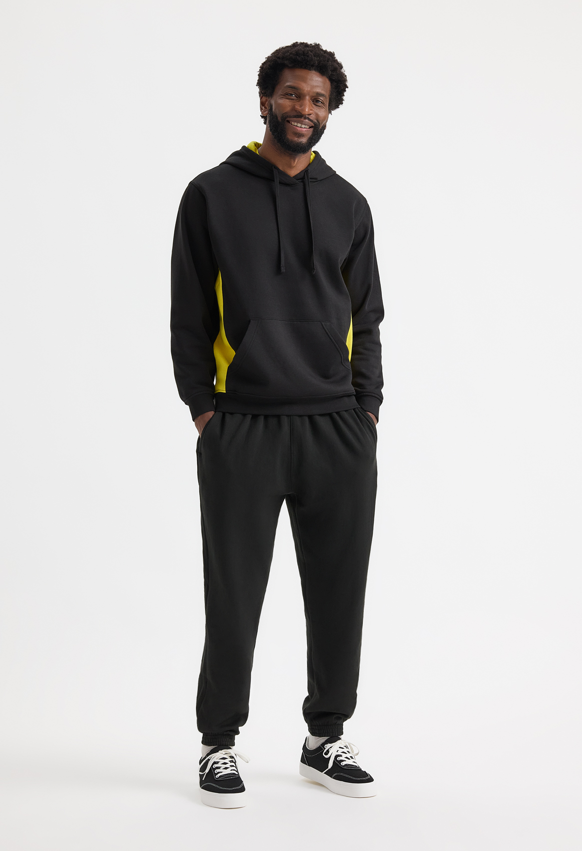 UC517 - UNEEK Two Tone Hooded Sweatshirt – Bild 5