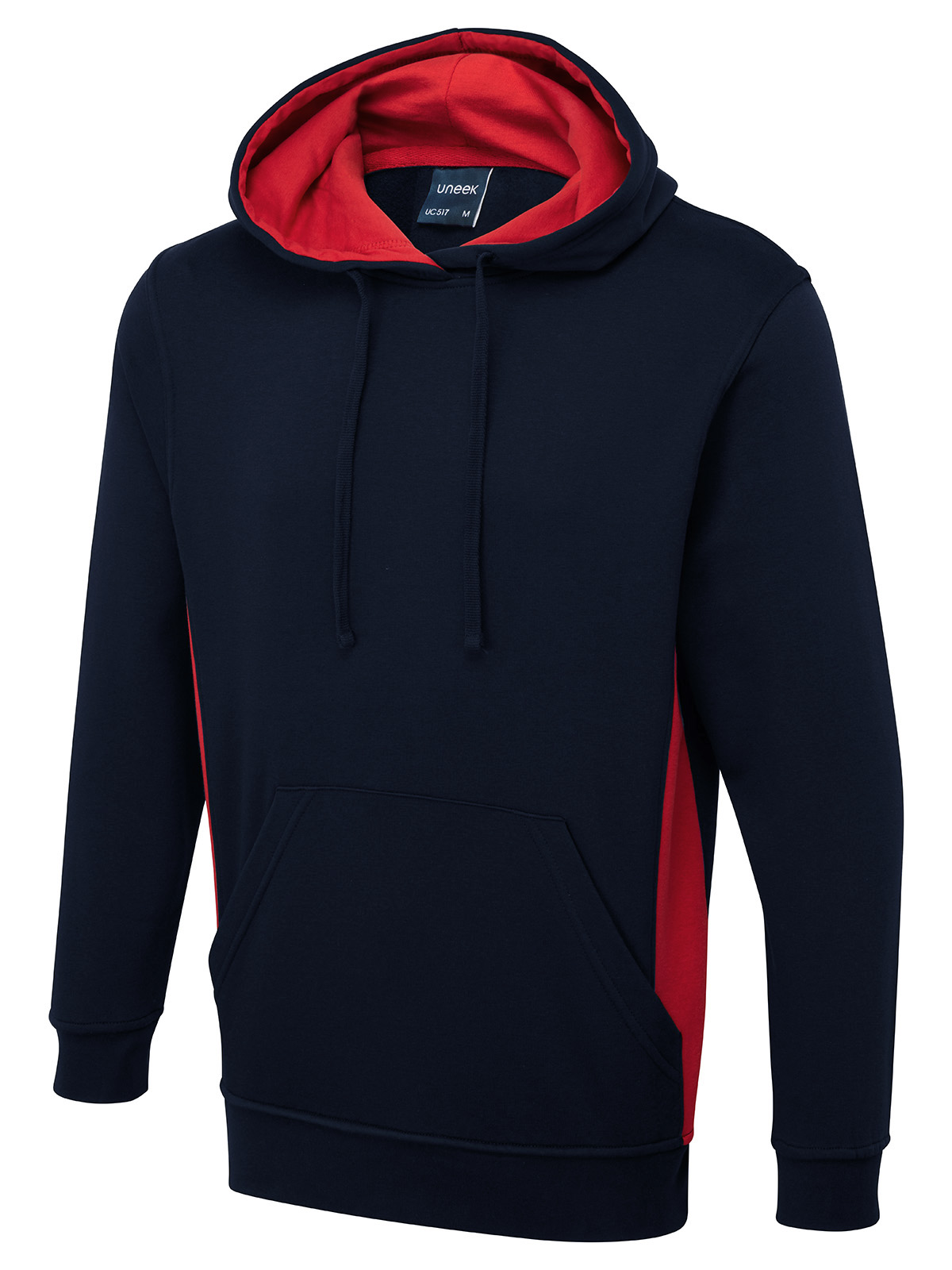 UC517 - UNEEK Two Tone Hooded Sweatshirt – Bild 2